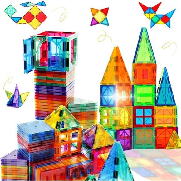 Magnetic Tiles Toddler Building Blocks Toys, - Picture 1 of 8